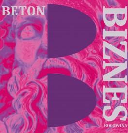 Plakat typograficzny „B”